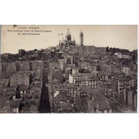 Jusqu’à Épuisement Des Stocks Carte postale 75 - Panorama vers le Sacre-Coeur de Montmartre