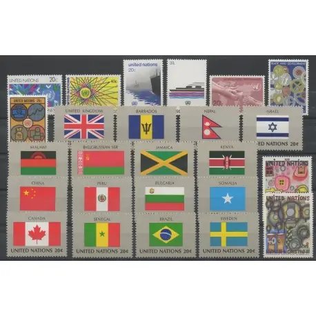 Nations Unies (ONU - New-York) - Année complète - 1983 - No 383/407 Promotion Saisonnière