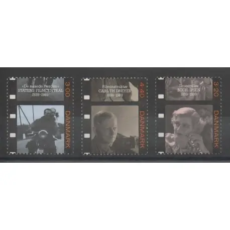 Livraison Express Danemark - 1989 - No 960/962 - cinéma