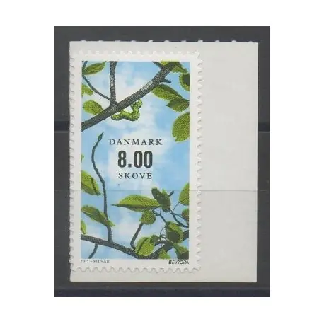Top Qualité Danemark - 2011 - No 1631a - Arbres