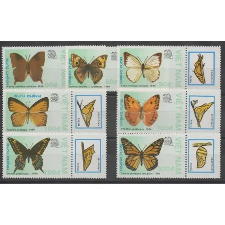 Must-Have Vietnam - 1989 - No 949/955 - Papillons