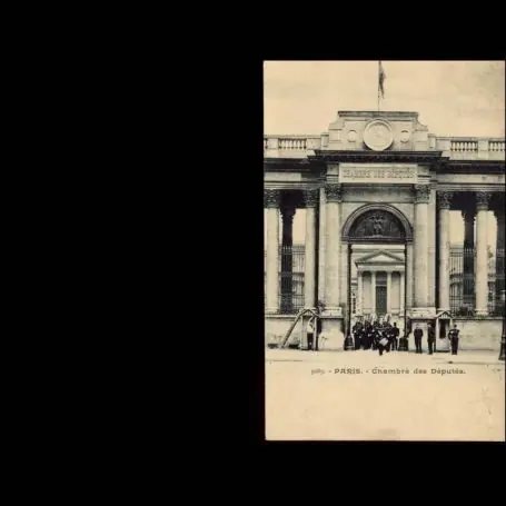 Gros Lot Carte postale 75 - Paris - Chambre des Deputes - Gardes et musique