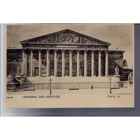 Nouvel Arrivage Carte postale 75 - Paris - Chambre des deputes - Non voyage - Dos non divise