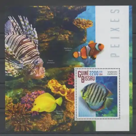 Top Qualité Guinée-Bissau - 2014 - No BF 1023 - Poissons
