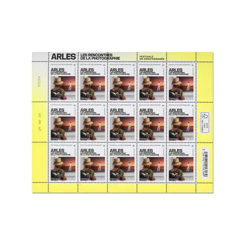 Timbre Rencontres d'Arles en feuillet de France N°F108 neuf**. Offre Exclusive