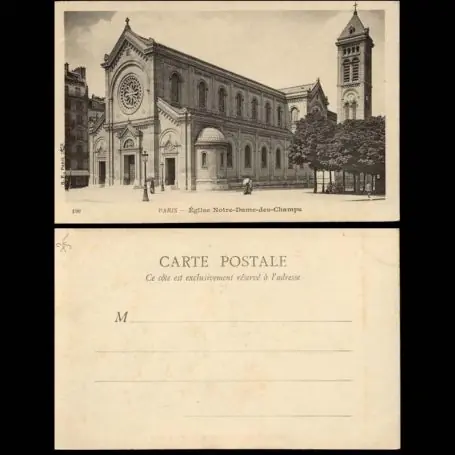 Meilleure Qualité Carte postale 75 - Paris - Eglise Notre dame des champs