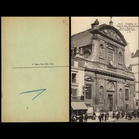 Carte postale 75 - Paris - Eglise Sainte Elisabeth Jusqu’à Épuisement Des Stocks