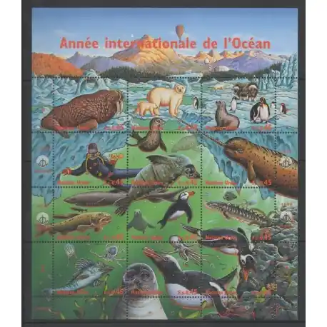 Nations Unies (ONU - Genève) - 1998 - No 353/364 - Régions polaires Acheter Direct