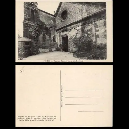 Top Vente Carte postale 75 - Paris - Eglise St Julien le Pauvre