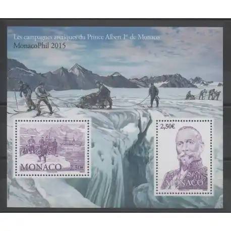 Garantie Incluse Monaco - Blocs et feuillets - 2015 - No F3008 - Polaire