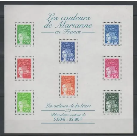 Garantie Incluse France - Blocs et feuillets - 2001 - No BF 42