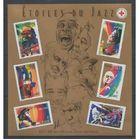 Produit De Marque France - Blocs et feuillets - 2002 - No BF 50 - Musique