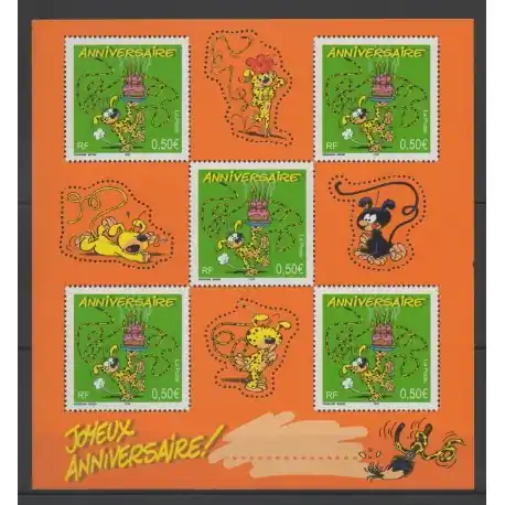 Acheter Direct France - Blocs et feuillets - 2003 - No BF 58 - Dessins Animés - BD