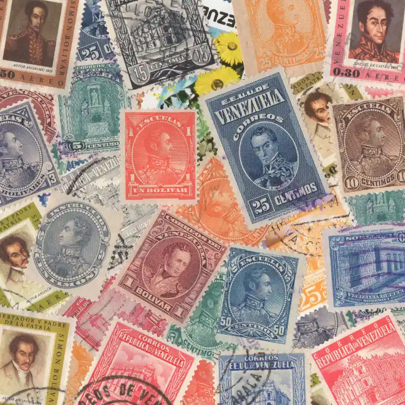 Venezuela 25 timbres de collection tous différents. Achetez Aujourd’hui