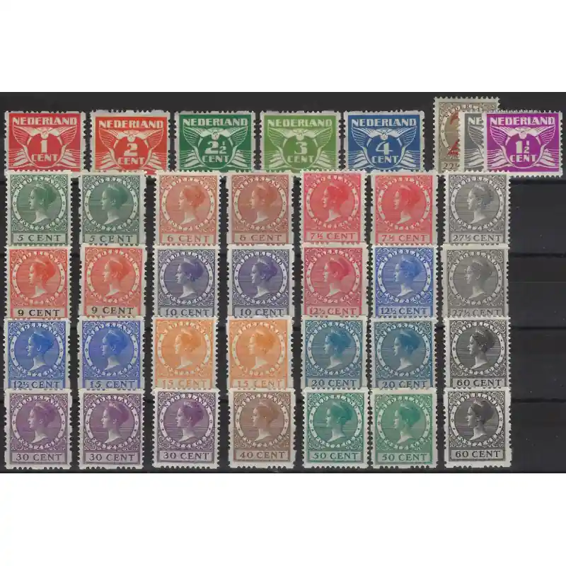 Prix Cassé Pays-Bas sélection de timbres semi moderne neufs*.