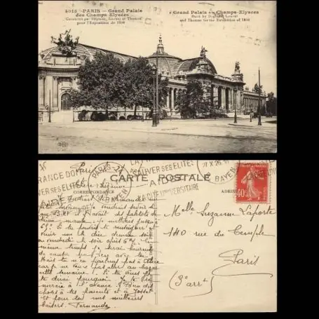Offre Limitée Carte postale 75 - Paris - Grand Palais des Champs Elysees