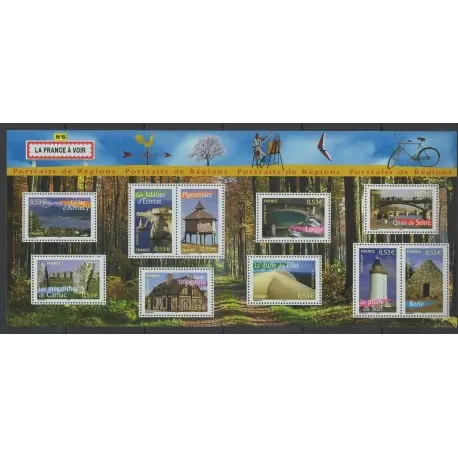 Offre Du Jour France - Blocs et feuillets - 2005 - No BF 89 - Sites