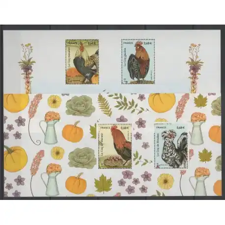 Usine Directe France - Bloc souvenir - 2015 - No BS115 - Oiseaux