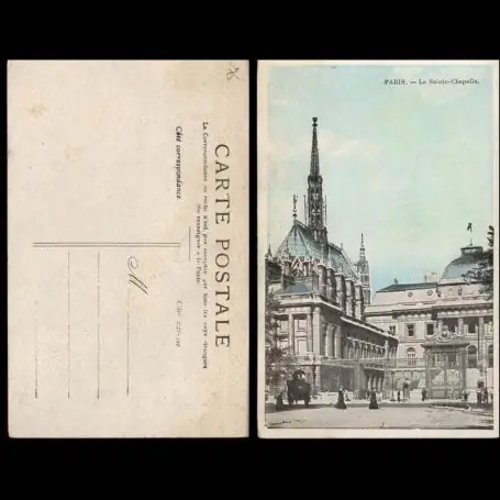 Carte postale 75 - Paris - La Sainte Chapelle Expédition Rapide