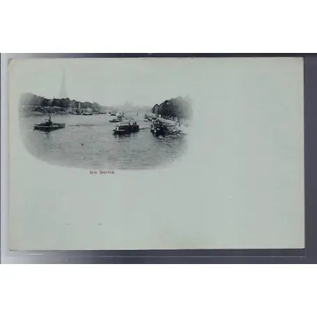 Carte postale 75 - Paris - la Seine - Non voyage - Dos non divise Meilleur Choix