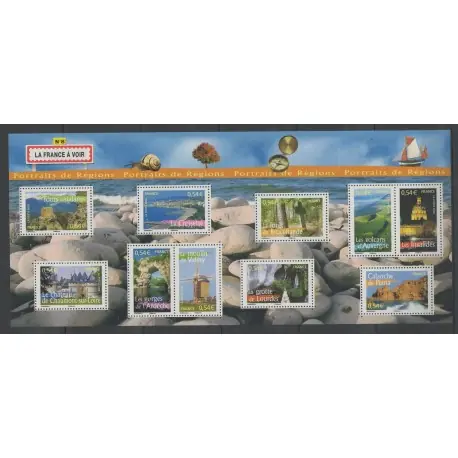 Meilleure Qualité France - Blocs et feuillets - 2006 - No BF 102 - Sites