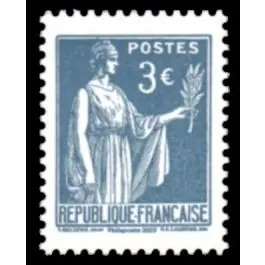 Timbre de collection France - 5633 Timbre à 3€ issu Bloc Paix de Laurens - Salon d'automne Paris 2022 - Hors Abonnement Offre Du Jour