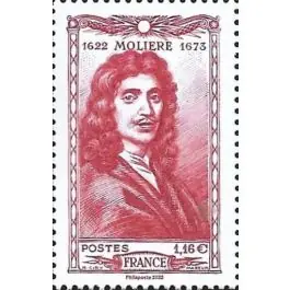 Timbre de collection France - 5642 Timbre issu du Bloc Molière - Hors Abonnement Top Vente