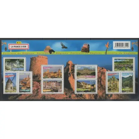 Garantie Incluse France - Blocs et feuillets - 2008 - No BF 117 - Sites