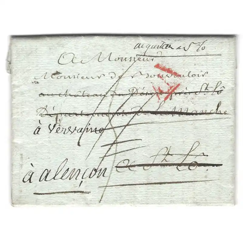 Marque manuscrite \\ Expédition Rapide