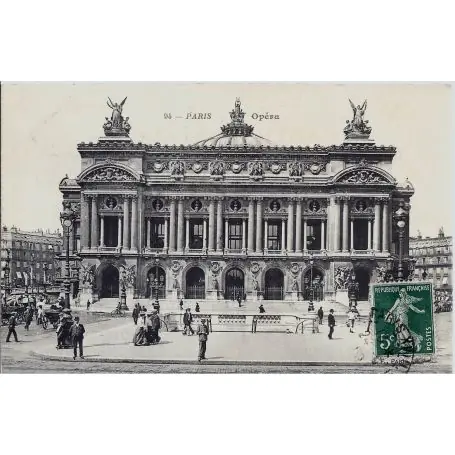 Artisanat Carte postale 75 - Paris - L'opera