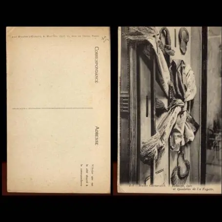 Carte postale 75 - Paris - Musee Carnavalet - Echarpe epee et epaulettes de La Fayette Livraison Express