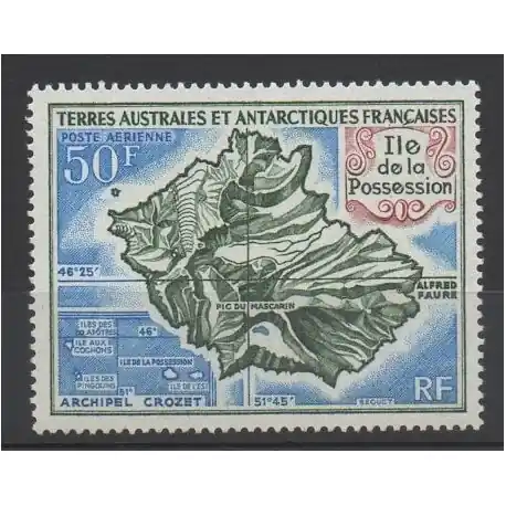 Offre Spéciale TAAF - Poste aérienne - 1971 - No PA23 - Polaire