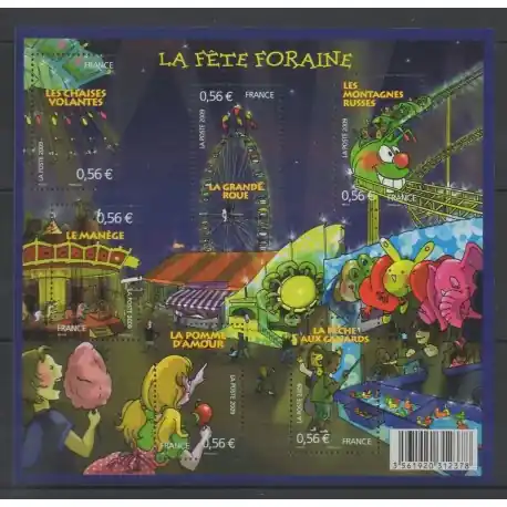 Achat Immédiat France - Blocs et feuillets - 2009 - No F 4378 - Enfance