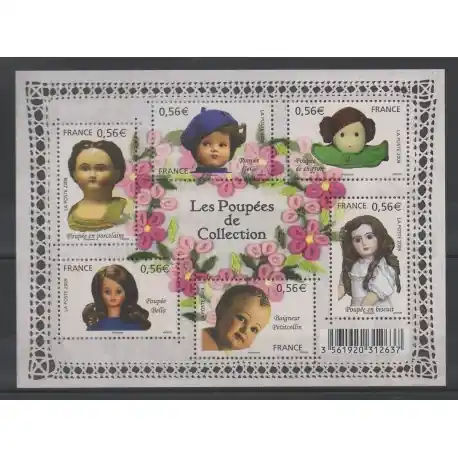 Jusqu’à Épuisement Des Stocks France - Blocs et feuillets - 2009 - No F 4394 - Enfance