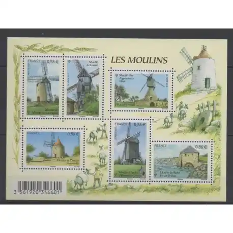 Promotion Saisonnière France - Blocs et feuillets - 2010 - No 4485 - Monuments