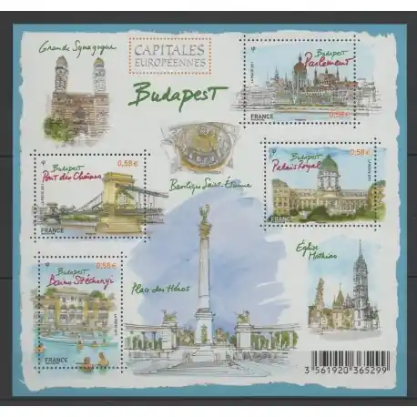 Prix Réduit France - Blocs et feuillets - 2011 - No F 4538 - Sites