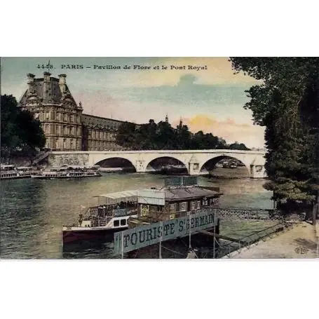 Nouvelle Collection Carte postale 75 - Pavillon de Flore et le Pont Royal