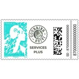 Timbre de collection France - 5731 Marianne de l'Avenir - Lettre Service Plus Gomme Seulement Aujourd’hui