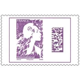 Timbre de collection France - 5732 Marianne de l'Avenir - Lettre Internationale Gomme Remise