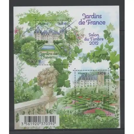 Promotion France - Blocs et feuillets - 2011 - No F 4580 - Flore