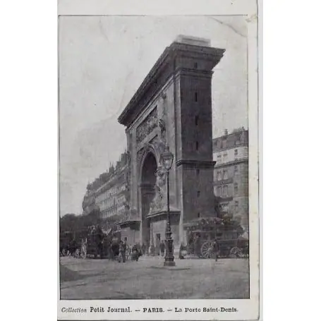 Carte postale 75 - Petit Journal - La Porte Saint Denis Prix Promo