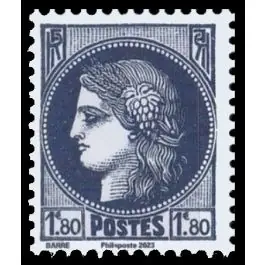 Timbre de collection France - 5736 Timbre issu du Carnet 2018 Marianne l Engage - 1938 Type Crès 85 ans Artisanat