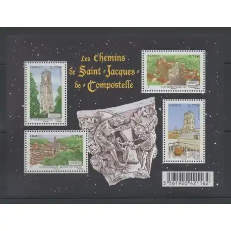 Meilleure Qualité France - Blocs et feuillets - 2012 - No F 4641 - Religion