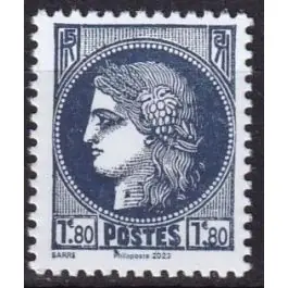 Timbre de collection France - 5739 Crès issue du Carnet Marianne de l Avenir et type Crès 1938 Prix Réduit