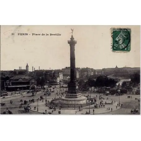 Carte postale 75 - Place de la Bastille Soldes