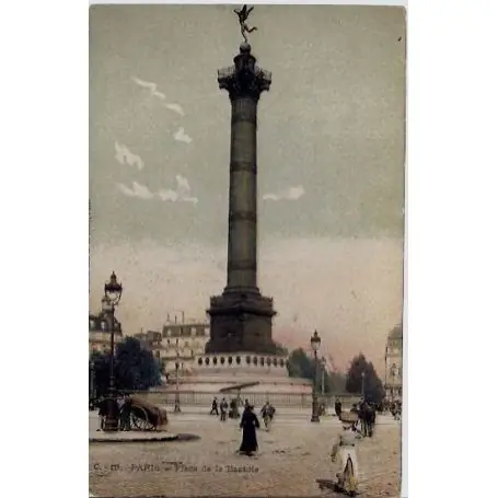 Expédié Aujourd’hui Carte postale 75 - Place de la Bastille