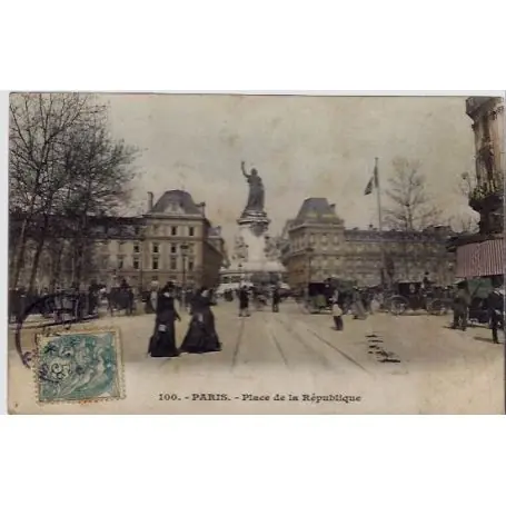 Carte postale 75 - Place de la Republique Dernière Chance