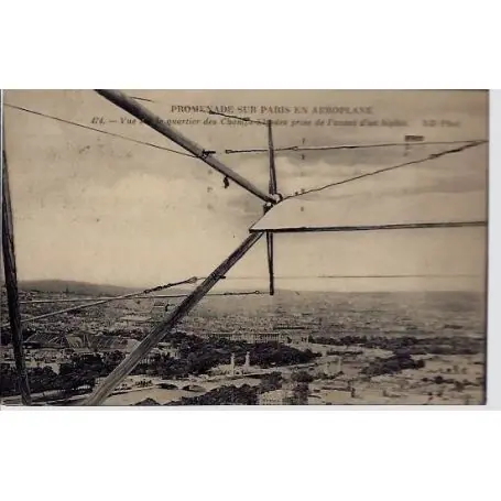 Petit Prix Carte postale 75 - Promenade sur Paris en Aeroplane