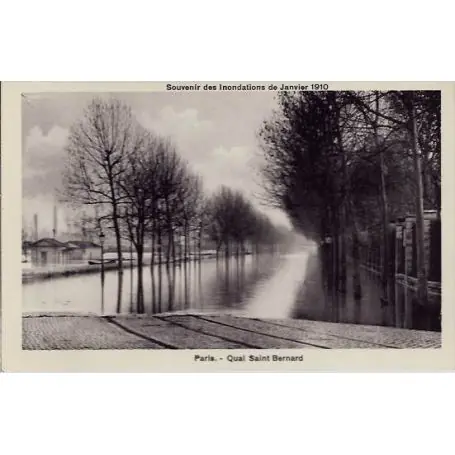 Paiement Sécurisé Carte postale 75 - Quai Saint-Bernard