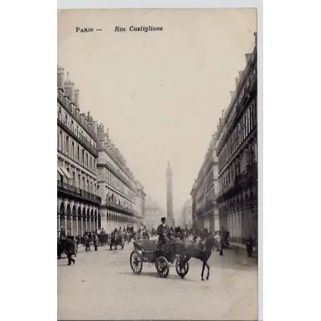 Must-Have Carte postale 75 - Rue Castiglione